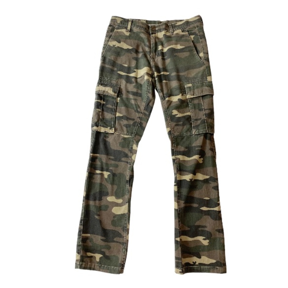 Men's Free World Messenger Skinny Camo Cargo Pants